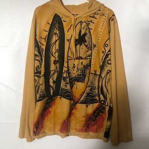 NWOT MIRROR Long Sleeve Hooded Top (M-91)